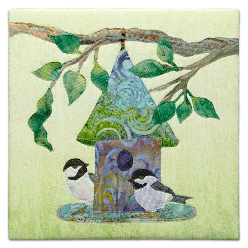 Roomies Bird Laser Cut Quilt Kit Block 2 McKenna Ryan Home