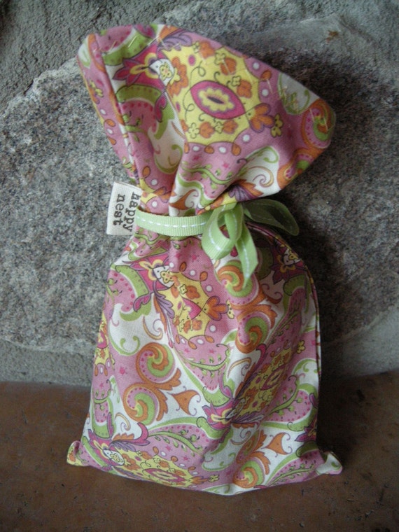 small fabric gift bag