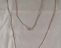 Popular items for herringbone necklace on Etsy