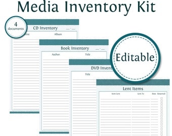 Dvd inventory list | Etsy