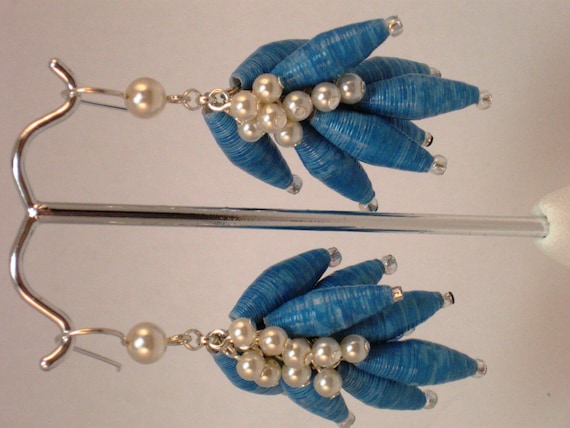 Download Paper bead jewelry Paper bead earrings Dangle earrings
