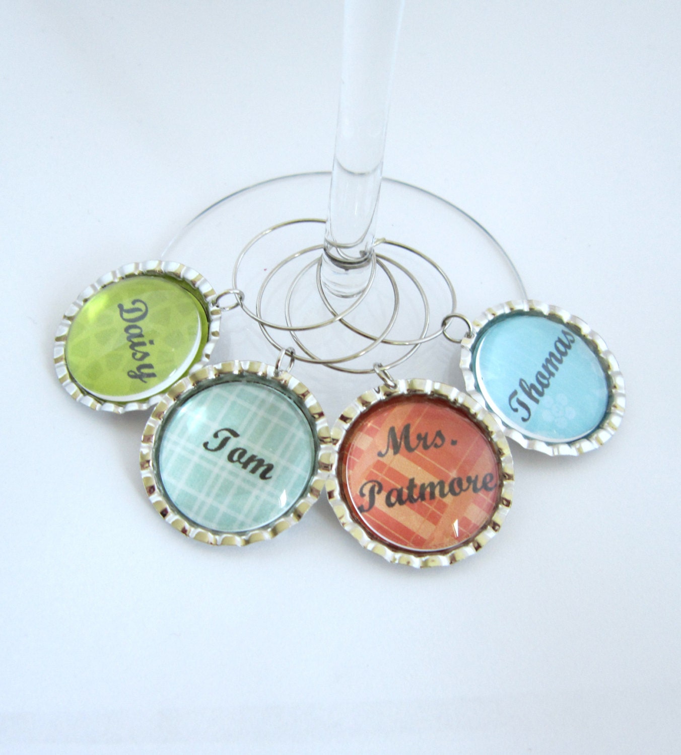 Downton Abbey Wine Glass Charm Characters Mrs. Patmore