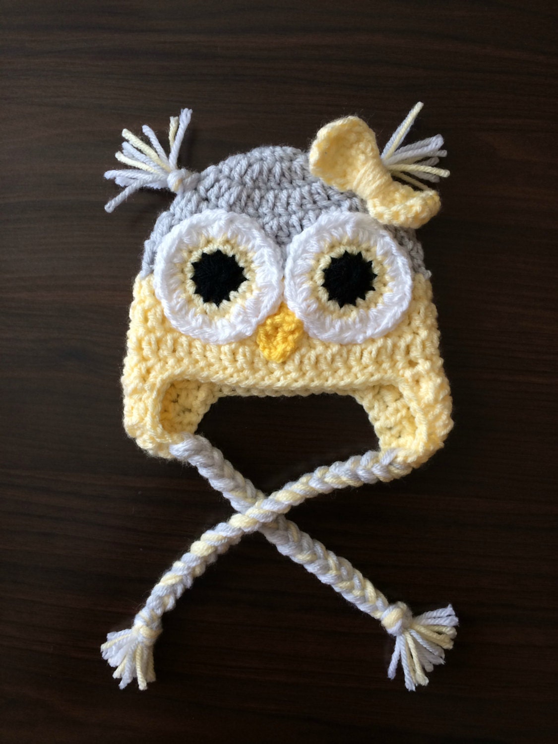 Crochet Owl Hat