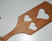 Red Oak Adult "Sweet Hearts" Spanking Paddle