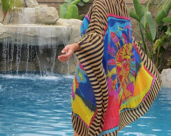 Caftan, Coverup, Womens Kaftan, Beach Coverup