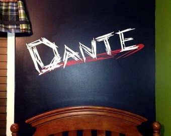 WWE Wall Decal, WWE Custom Name Decal, WWE Decal
