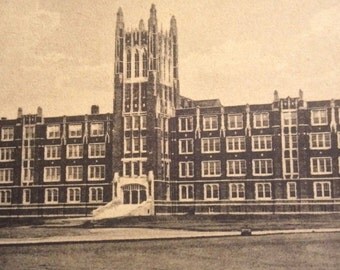Vintage Postcard Of St Marys Academy Windsor Ontario FR Leslie Limited Niagara Falls Imprime en Allemague B 772