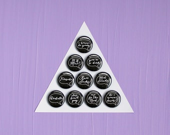 Arctic Monkeys AM Pin or Magnet
