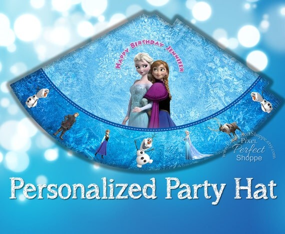 frozen birthday cap
