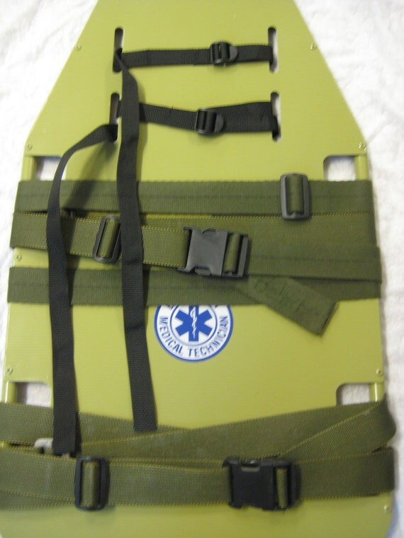 Spine Board Upper Torso EMS with Straps by EmptyNestersSales