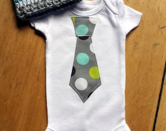 Newborn Boy Coming Home Outfit - Choose Your Pattern - Tie Shirt and ...