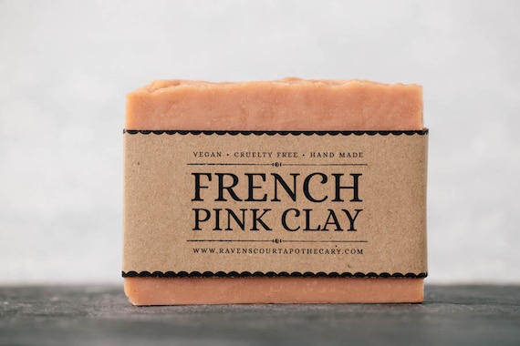 Vegan French Clay Handmade Soap Bar