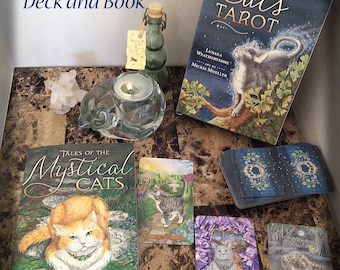 Mystical Cats Tarot Deck and Companion Book