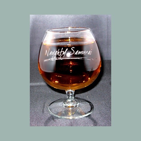 Brandy Snifer 12oz Engraved Brandy Glass Personalized Brandy