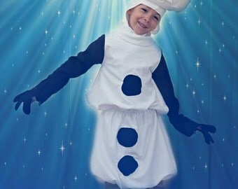 Olaf Inspired Snowman Costume, Isn't he the cutest!