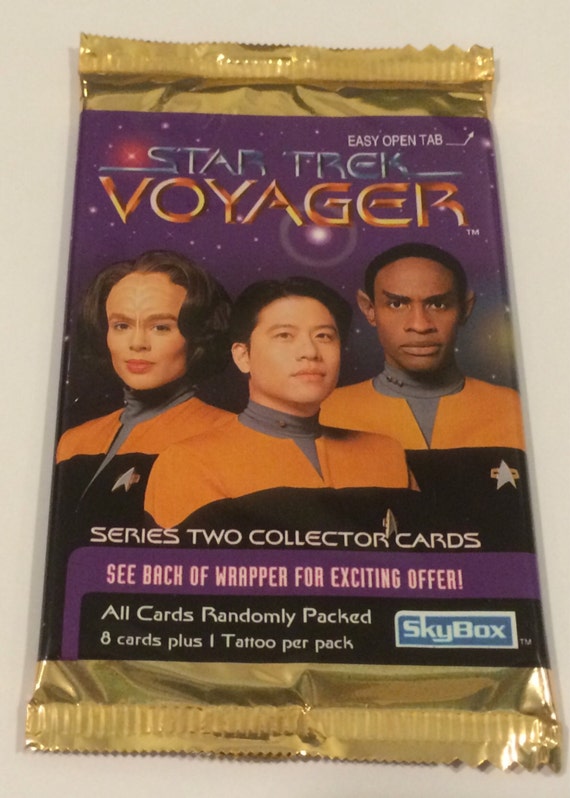 1995 Star Trek Voyager Trading Card Pack by by TripleGCollectibles