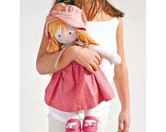 Doll in Pink Sewing Pattern 803529