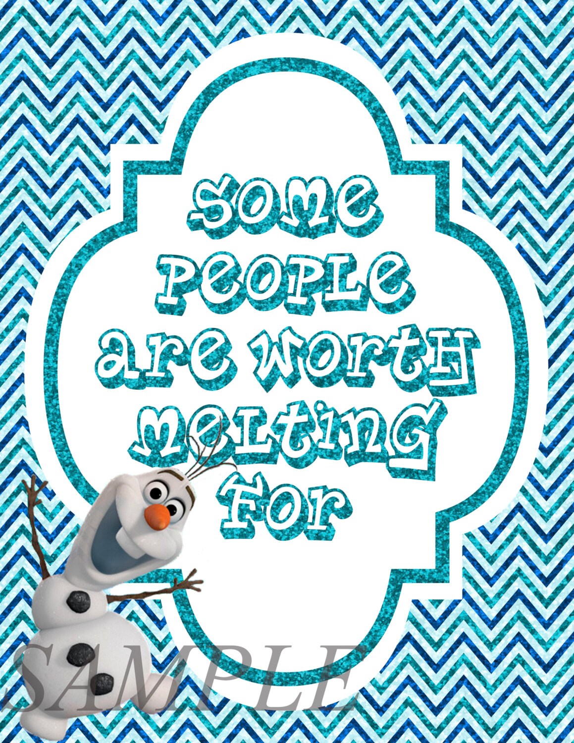 Frozen Door Sign Frozen Birthday Sign Some people by IWannaParty