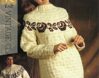 Pistola Astrid Pullover Sweater in White Oxblood Fair Isle - FINAL SALE