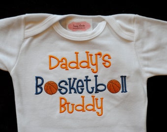Baby Boy Clothes Basketball Sports Outfit Daddy's Basketball Buddy Newborn Boy Take Home Outfit