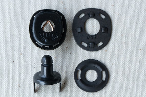 Lift The Dot Snap Fasteners Black Finish 5 10 Or 15 Sets