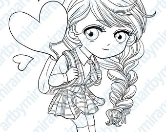 Pretty Girl Coloring Pages 3