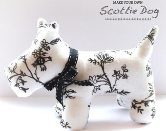 Scottie Dog Sewing PATTERN
