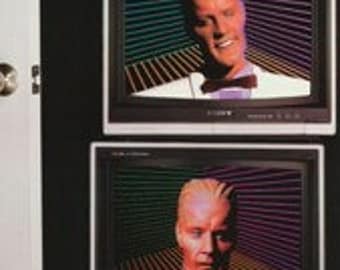 Max Headroom 1987 Rare Door Poster