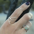 Twig Ring- Twig Ring Sterling Silver  Branch Ring- twig branch woodland ring Branched Collection -