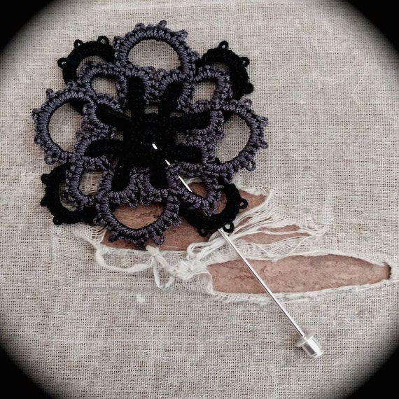 https://www.etsy.com/listing/200612592/tatted-boutonniere-lapel-pin-woven?