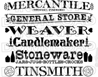 General store signs | Etsy