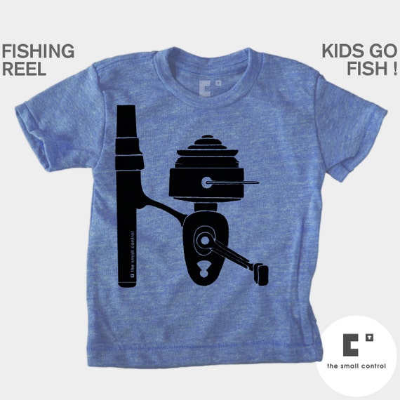 Boys Clothes Fishing Reel Shirt Fly Boys Clothes Fishing Reel Shirt Fly