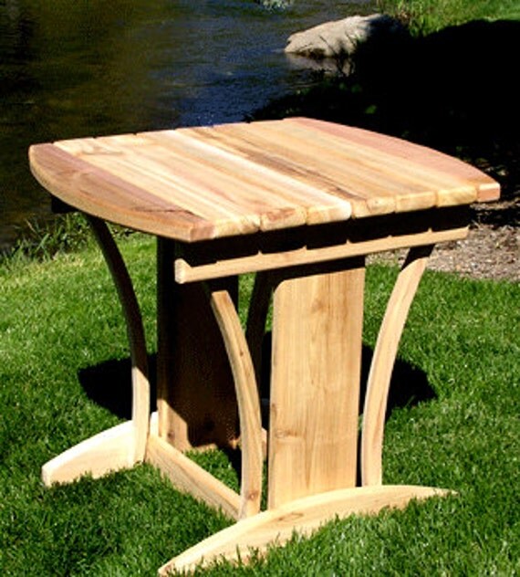 Fancy End Table kit 1 unfinished