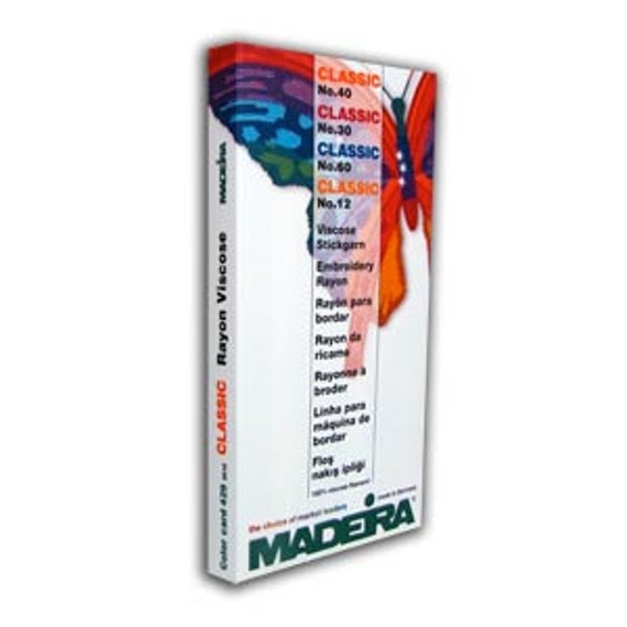 Color Card Madeira Classic Thread Page Color Card Madeira Classic Thread Page