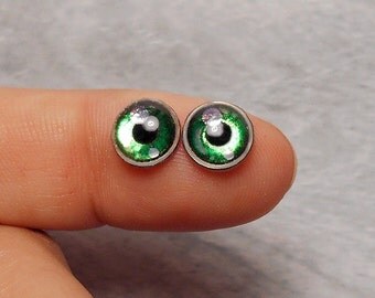 Doll eyes 8mm AD4 Metallic color CandyGreen