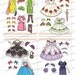 Printable Paper Dolls Fashion Digital Download Children's
