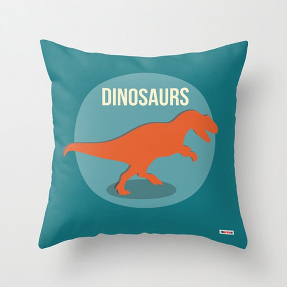 Dinosaur Decorative throw pillow cover Kids pillow cover
