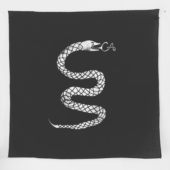 Items similar to Snake Flag on Etsy