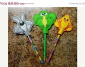 Christmas In July Sale Pencil toppers Spring animals party favors Il_170x135