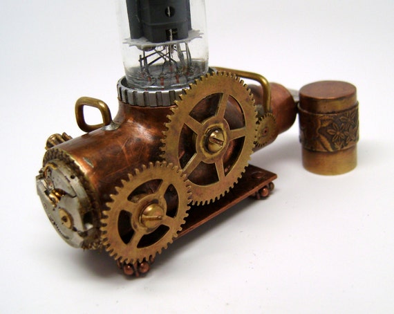 Steampunk Ion Canon flash drive steampunk