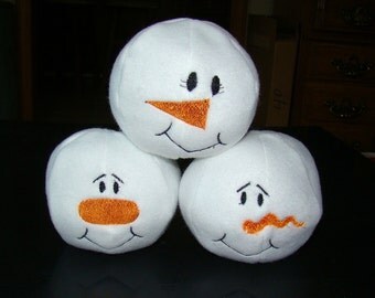 plush snowball fight