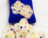Christmas in July Sale Play pretend Felt food - Sugar cookie mix and 3 large sugar cookies for young bakers play kitchens Il_170x135