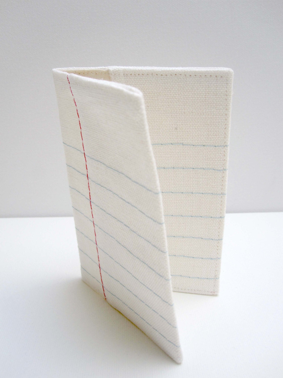 lined paper card holder