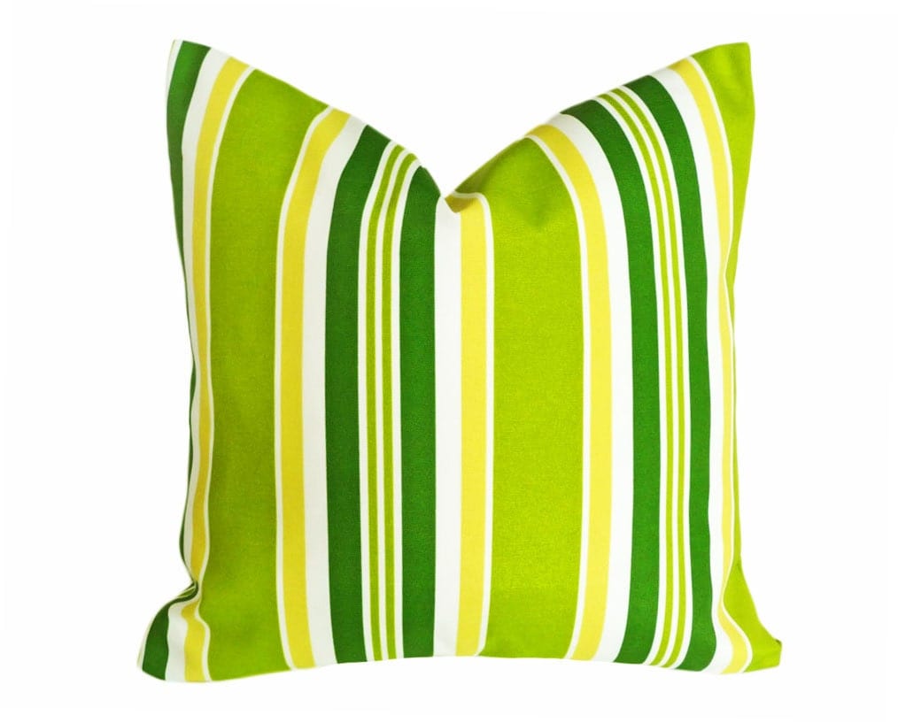 lime green patio pillow bright green patio cushions striped lime green patio pillow bright green patio cushions striped