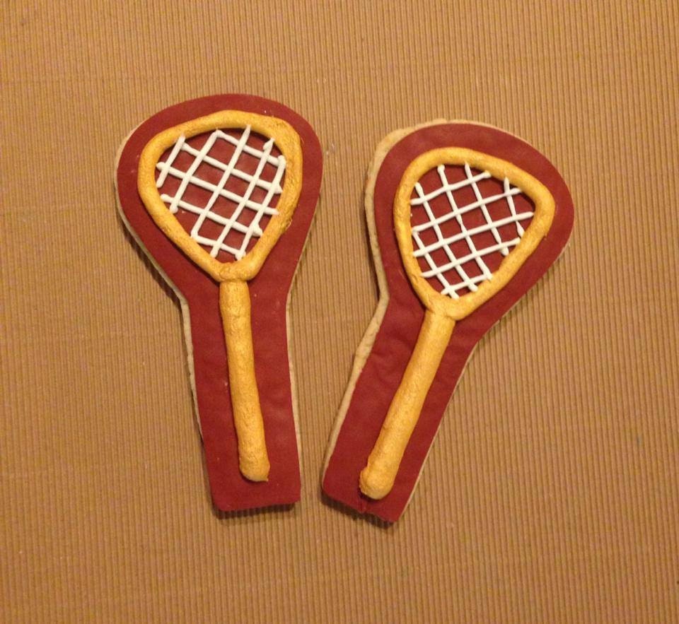 Lacrosse Stick Sugar Cookies by SiftinPretty on Etsy