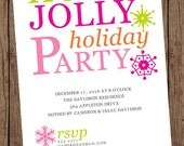 SALE Christmas Holiday Invitation - .90 each with envelope Il_170x135
