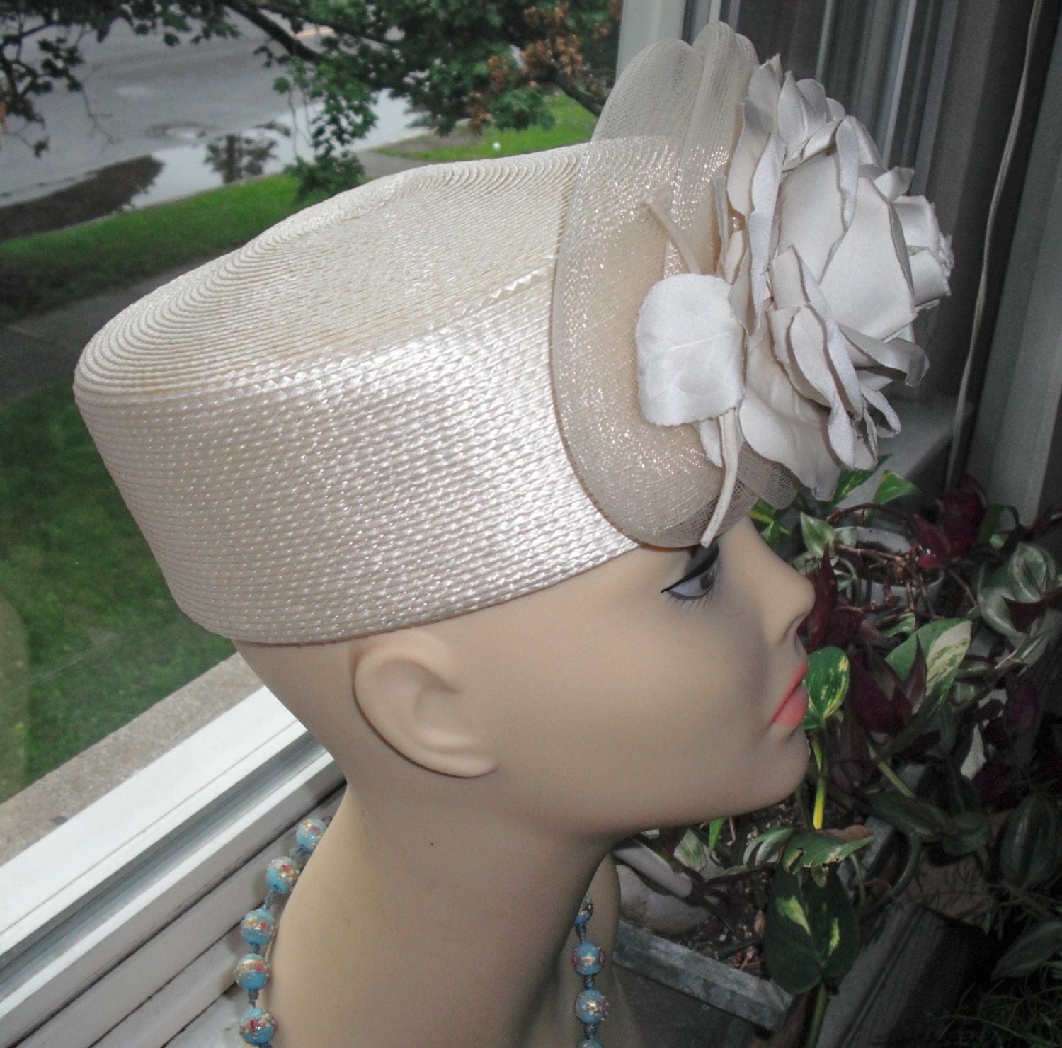 Vintage Southern Summer HAT An Original by by YESTERDAYTRUNK