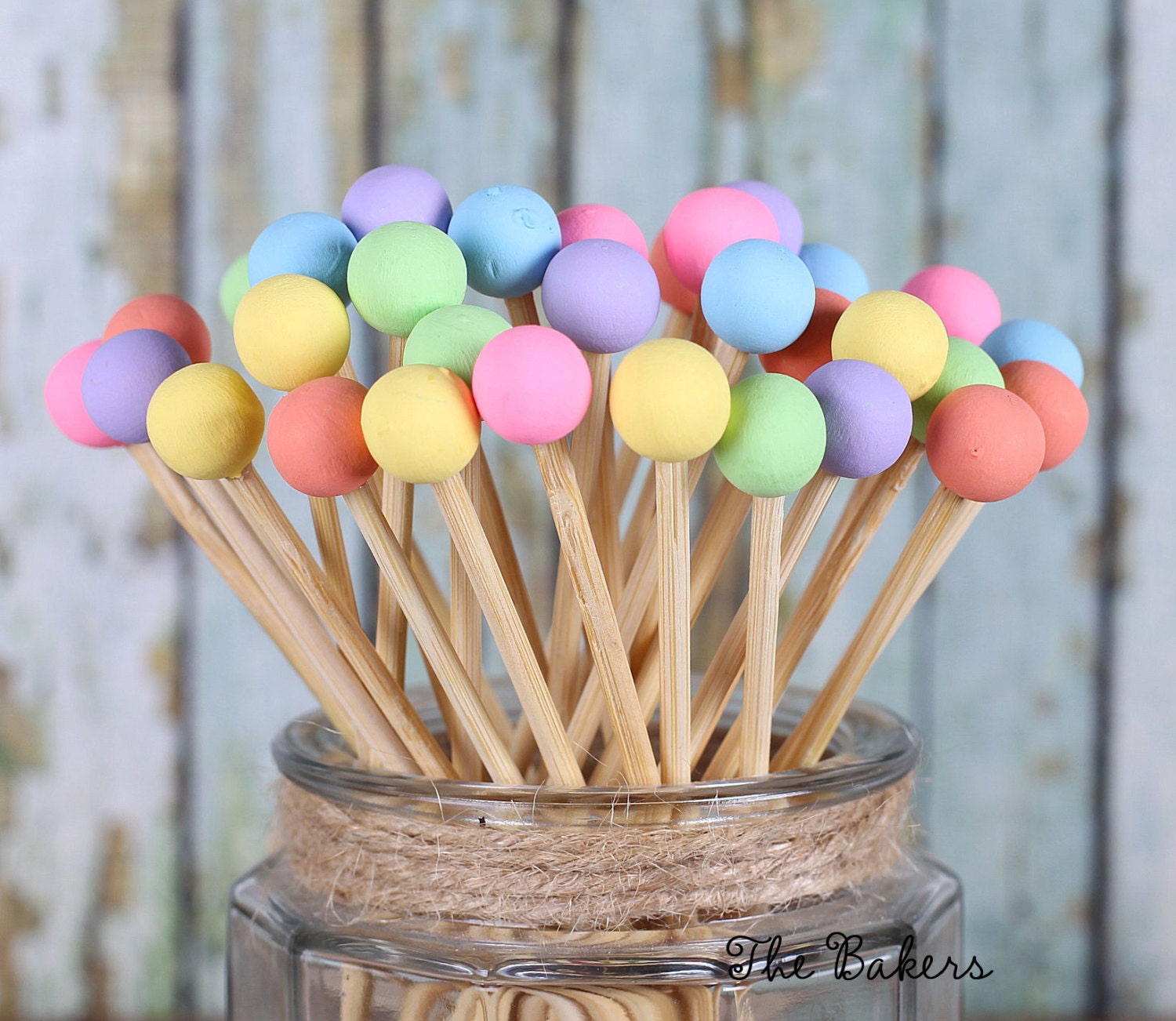 Pastel Rainbow Lollipop Sticks Rainbow Cake Pops Sticks Rock