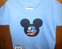 disney train shirt