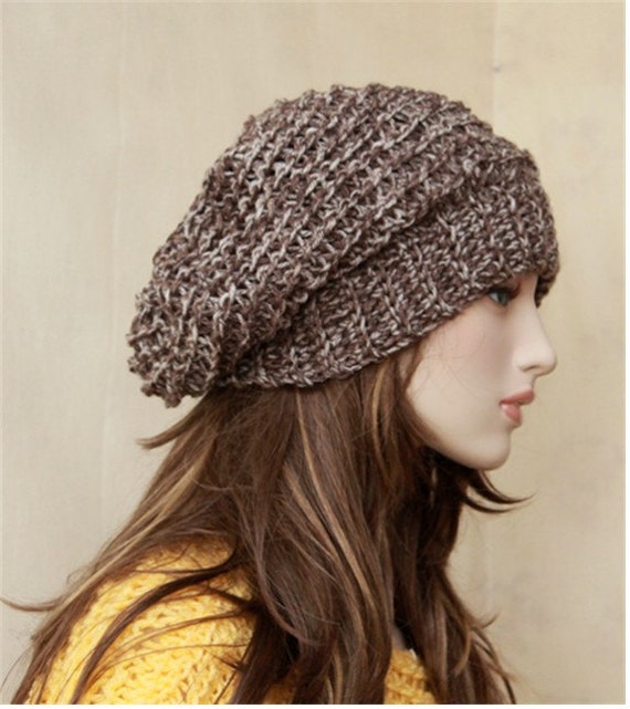 Slouchy Style beanie brim Hat Slouchy Teens Beret  Beanie Hippie hat Womens Beret  with  womens